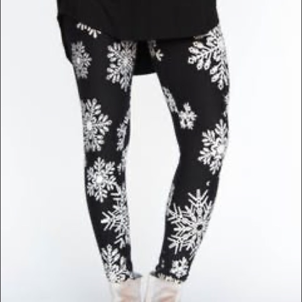 Snowflake Leggings